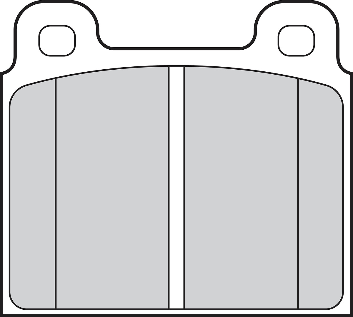Jeu de 4 plaquettes de frein VALEO ref. 302858
